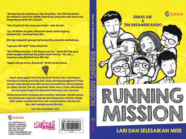 Yuk, Intip Kisah Seru Para Member 'Running Man' di Buku 'Running Mission'!